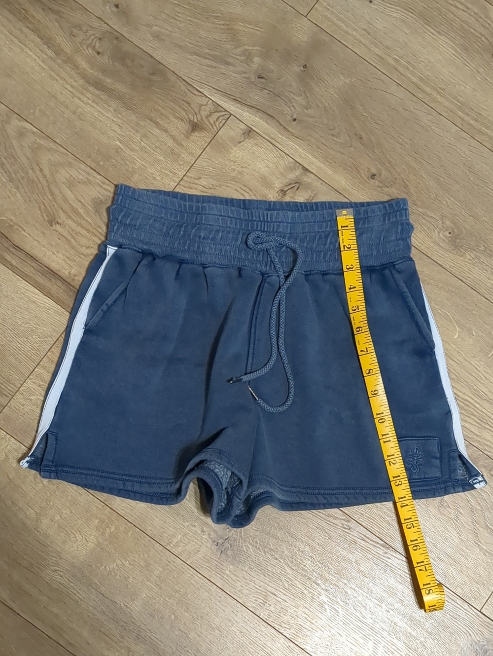 Free People Movement Sprint To The Finish Shorts Blue Size S - Picture 7 of 11